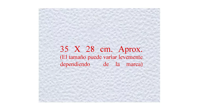 PAPEL CASCARÓN 1/8. * | OFIESCOLAR